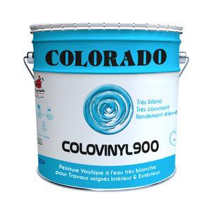 Peinture vinyle liquide Colorado de haute qualité, ultra blanche, haute opacité, excellente couverture, finition mate pour - Product Image 1