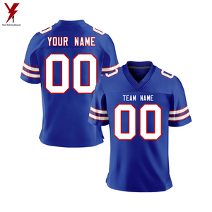 Venta caliente desgaste del equipo por encargo camisetas de fútbol americano/nueva llegada sublimación hecha jóvenes camisetas de fútbol americano - Product Image 5