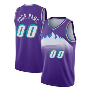 Ensemble d'uniformes de basket-ball en maille de sublimation brodés personnalisés unisexe maillot et short de taille plus respirants à séchage rapide - Product Image 4