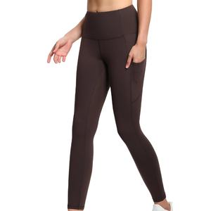 Leggings Deportivos 100% Algodón Orgánico para Mujer, Pantalones de Yoga Sostenibles de Alta Calidad, Venta al Por Mayor 2026 - Product Image 1
