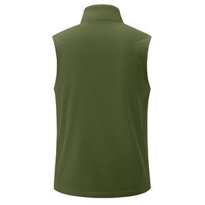 Chaleco Softshell Personalizado para Hombre, con Cremallera Completa, Cortavientos, para Viajes al Aire Libre, Senderismo, Estilo Único, Transpirable - Product Image 6