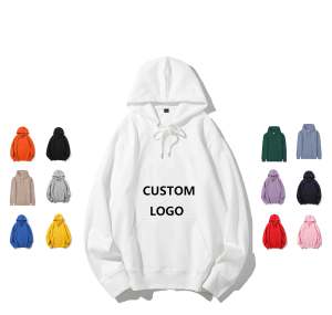 <b>Thick</b> Heavyweight Men's Autumn Hoodie 350GSM Oversized Streetwear Pullover Custom Logo Embroidery Bulk Wholesale Supplier - Product Image 2