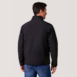 Chaqueta Softshell para hombre con bolsillos con cremallera: resistente al viento y repelente al agua, perfecta para senderismo, correr y actividades al aire libre - Product Image 3