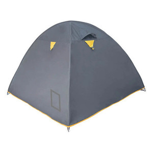 Carpa de Camping Nat Geo Ottawa II para 2 Personas, Gris con Amarillo - Product Image 3