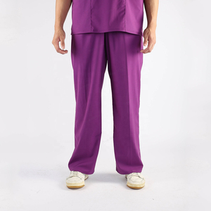 Uniformes hospitaliers modernes à col en V pour hommes en toile pour soins infirmiers cliniques et médicaux - Product Image 4