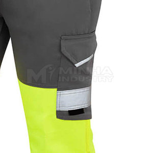 Pantalon haute visibilité de couleur unie de qualité supérieure pour les hommes, vêtements durables et populaires pour les hommes, pantalon haute visibilité - Product Image 5