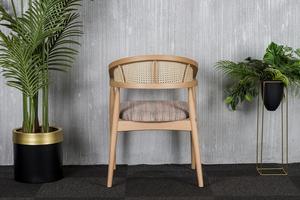 Silla moderna europea de madera, elegante solución de asiento apilable para oficina, hotel y hogar - Product Image 2