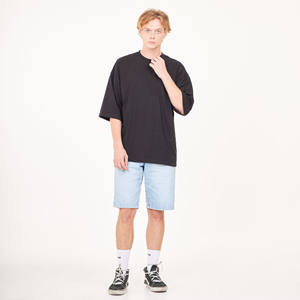 ผ้าฝ้าย100% ทุกเพศคอโอ/คอวี370-380กรัมสะพายไหล่แบบลำลองแขนสั้นสูง220กรัมพิมพ์ลายหน้าจอโดยตรงโอเวอร์ไซส์ - Product Image 4