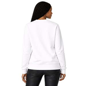 <b>White</b> Zeta Phi Beta Soror Crewneck <b>Sweatshirt</b> 1920 Founders Inspired Greek Sorority Finer Womanhood Premium Cotton Sweater - Product Image 6