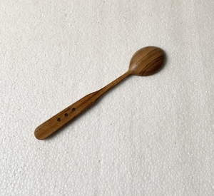 Cuillère en bois d'acacia pour la cuisine ordinaire et la table en bois naturel disponible pour l'exportation cuillère à dessert vaisselle - Product Image 2