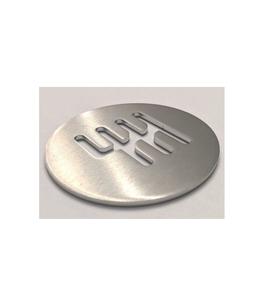 Ensemble de dessous-de-verre en métal moderne avec base antidérapante offrant une forte adhérence et une protection efficace pour les dessus de table - Product Image 1