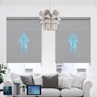 Persianas de Panal de Abeja de Diseño Moderno para Uso en Hoteles, Persianas de Panal de Abeja con Patrón de Apertura Horizontal