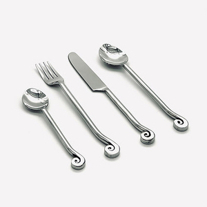 High-quality 18/<b>8</b> stainless steel cutlery seamlessly blending strength and elegance effortless maintenance shine Mirrored Steel - Product Image 4
