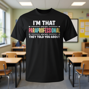 Sono quell'assistente paraproduttore di cui ti hanno parlato - Maglietta promozionale - Product Image 1