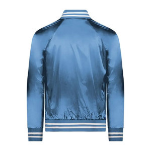 Chaqueta universitaria de satén para invierno, chaqueta de béisbol, bomber OEM, parche con logotipo personalizado, ropa de abrigo unisex bordada - Product Image 5