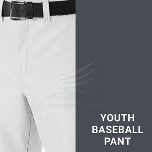 Pantalón de béisbol por encargo de alta calidad Venta caliente Pantalón de béisbol Ropa de equipo Pantalón de béisbol para la venta - Product Image 6