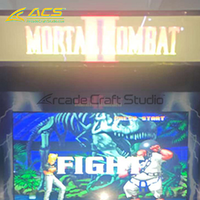Bornes d'arcade verticales ACS Premium avec gameplay Mortal Kombat pour les lieux de divertissement commerciaux