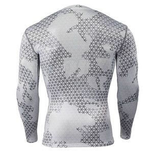 OEM Fabricante Ropa Deportiva Rash Guard Para Hombres Venta Caliente Transpirable Rash Guard En Nuevo Stock Rash Guard - Product Image 2