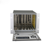 Châssis d'équipement électronique en aluminium anodisé sablé 4U, protection IP54, certifié ISO9001, traitement personnalisé