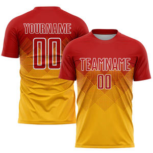 Vêtements de sport 100% polyester de meilleure qualité, ensembles de maillots de football pour adultes, uniformes à sublimation de style supérieur, impression de logo personnalisé pour garçons - Product Image 3