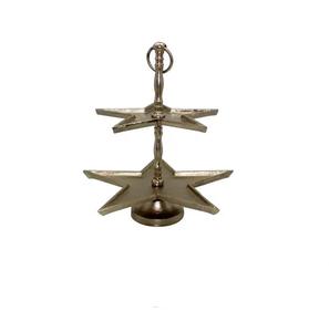 Présentoir à gâteaux en métal de taille personnalisée, couleur or, présentoir à gâteaux, à desserts, design personnalisé pour fêtes de mariage et métal également - Product Image 5