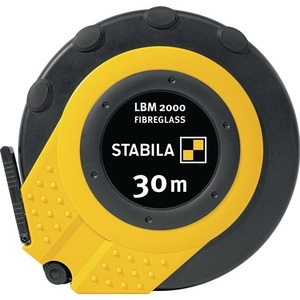 Cinta Métrica de Fibra de Vidrio LBM 2000, 30 m de Longitud, 13 mm de Ancho, EC III, Diseño de Cápsula STABILA PC-ABS/TPE - Product Image 1