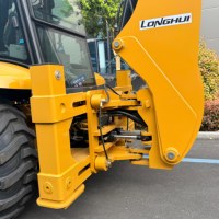 Chargeuse-pelleteuse RongGong RG-388 à commande hydraulique intégrale, fabricant professionnel OEM ODM pour les travaux d'ingénierie municipale