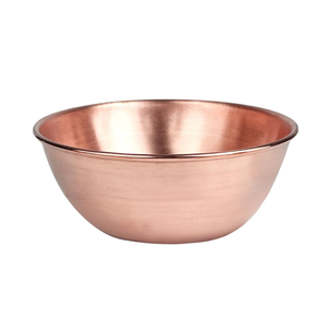 Stylish Handcrafted Pure Copper Serving <b>Bowl</b> for Kitchen Full Customized Antique Copper <b>Bowls</b> for Decorative Use - Product Image 2