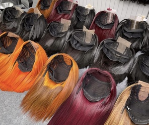 Venta al por mayor peluca hueso pelo liso para peluca extensión de cabello humano pelo vietnamita crudo recto - Product Image 3