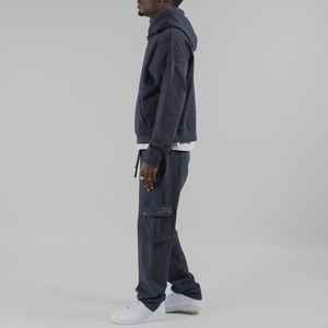 Pantalons de jogging larges pour hommes sur mesure, pantalons pour hommes, vente en gros, haute qualité, 100% coton, pantalons de survêtement unisexes amples, pantalons de survêtement pour hommes - Product Image 4