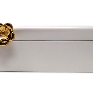 Rectangular White Wood Decorative Box Hot Selling Gifts & Crafts Wooden Boxes <b>Wall</b> <b>Signs</b> Made In India - Product Image 1