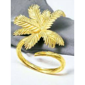 Atractivo Anillo de Servilleta Decorativo para Mesa de Diseño, Color Dorado, con Forma de Estrella y Luna, Porta Servilletas para Suministros de Ramadán y Eid - Product Image 6