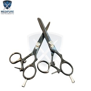 Ensemble de ciseaux de coiffure pour salon de coiffure, ciseaux professionnels, outils d'éclaircissage, construction en acier inoxydable - Product Image 5