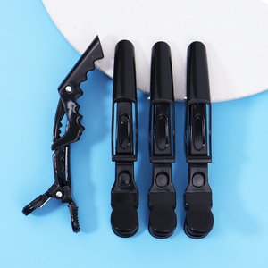 Pinzas de Pelo Antideslizantes Personalizables con Logotipo, Pinzas de Cocodrilo para Seccionar, Pinzas Multicolores con Diseño Articulado para Cabello Grueso - Product Image 4