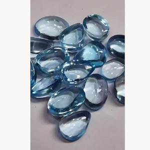 Lote de 15 Piedras Preciosas Naturales Verdes en Forma de Pera, Corte Ovalado, 12mm 16mm, 174 Quilates, Alta Calidad, US$140 - Product Image 2
