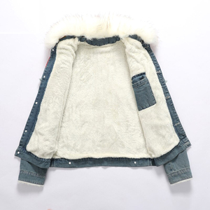 Veste en jean pour homme en matière douce, veste d'hiver, veste longue décontractée, couleur unie, coupe ajustée, veste en jean en coton pour homme - Product Image 2