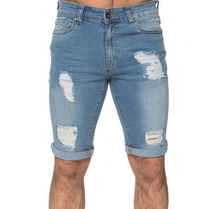 Shorts de Mezclilla para Hombre al por Mayor, Shorts Holgados Personalizados, Ropa de Mezclilla para Hombre, Ropa de Moda, Accesorios de Ropa Personalizados - Product Image 1