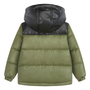 Customized High Quality Wholesale Custom Logo Lightweight Winter Front Hooded Cotton Filled Quilted Puffer Jackets for Men - Product Image 3