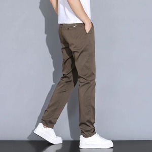 2025 New <b>Men</b> Clothing High Quality Casual <b>Summer</b> Sweatpants Thin Straight Slim Elastic Mid Waist Jogger <b>Trousers</b> for Male - Product Image 4