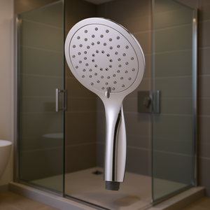 BLIDOC0132CR Cabezal de Ducha Cromado Delgado de 3 Funciones para Idro Bric y Otros Accesorios de Duchas de 3 Funciones - Product Image 3