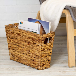 ที่ใส่นิตยสารผักตบชวางานฝีมือใน100% เป็นมิตรกับสิ่งแวดล้อมธรรมชาติสำหรับตกแต่งบ้านร้านอาหารโรงแรม - Product Image 1