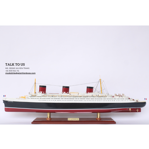 LE FABRICANT GIA NHIEN APPROUVE UNE CONCEPTION PERSONNALISÉE MODÈLE À BASSE quantité minimale de commande NAVIRE DE CROISIÈRE SS NORMANDIE DE HAUTE QUALITÉ - Product Image 1