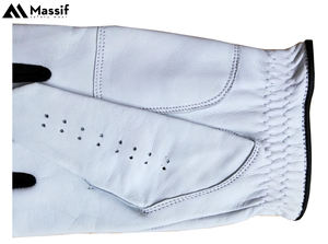 Venta al por mayor de guantes de golf de cuero de primera calidad con Cabretta palma de cuero de tacto suave logotipo personalizado y opciones de color - Product Image 4