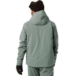 Veste de ski pour homme personnalisée, imperméable, avec fermeture éclair, col montant amovible, style streetwear, avec option taille plus pour l'hiver - Product Image 2