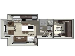 2026 Used F-o-r-e-s-t R-i-v-e-r Wildwood 270ZEN - Product Image 2