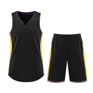 Men's sports kit LakersFans shirt Training wear games Basketball clothes Jersey sport Men Child Sets <b>Vest</b> shorts uniform - Product Image 3