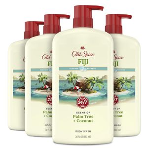 Gel douche nettoyant Old Spice pour hommes, fraîcheur douche 24/7 avec parfum longue durée, nettoie et rafraîchit, doux pour la peau, vitamine B3 - Product Image 1