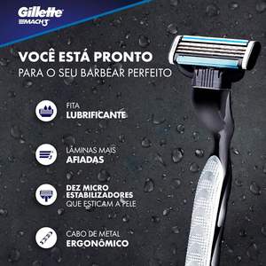 ใบมีดโกนหนวดที่ใช้ร่วมกับ Gill ette Mach3 ได้ – ตลับใบมีดสแตนเลสสตีลสามชั้นเพื่อการโกนที่เรียบเนียน ขายส่งจำนวนมาก - Product Image 6