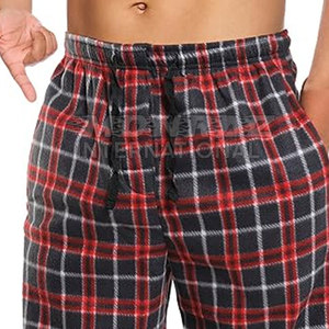 Pantalones de franela de algodón 100% de la mejor calidad para hombre, tamaño personalizado, cintura media, estilo informal, recto para uso al aire libre, diseños OEM - Product Image 5