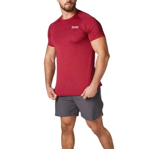 Premium hommes été 100% Polyester toile T-Shirt haute qualité décontracté à manches courtes motif solide 220 grammes vêtement teint personnalisé - Product Image 2